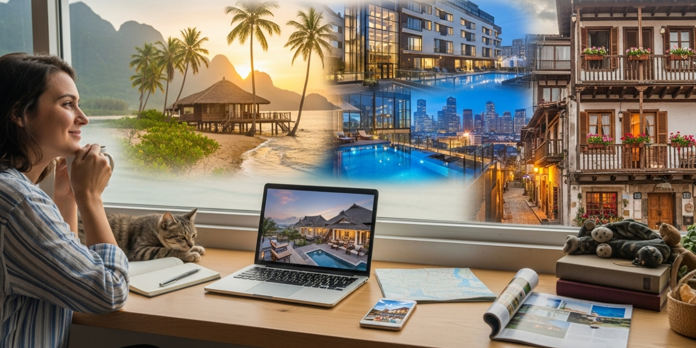Do Sonho à Reserva: Como Escolher a Hospedagem Perfeita para o Seu Estilo de Viagem