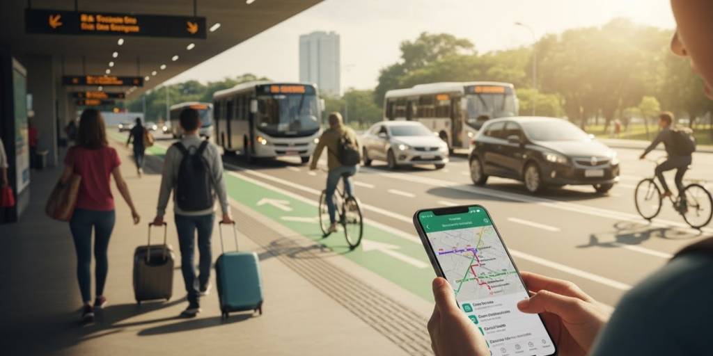 Como chegar_ opções de transporte para Rio Doce