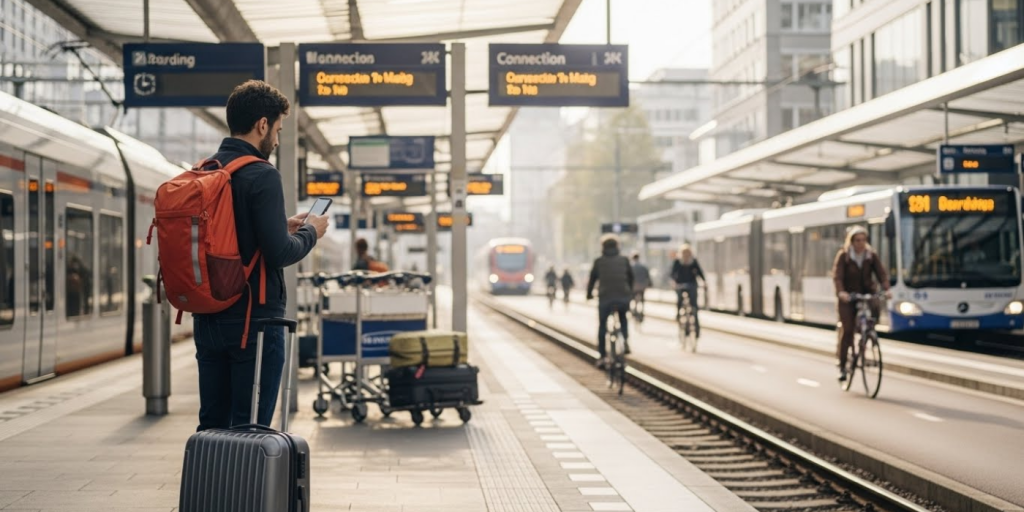 Dicas práticas para integrar transporte sem perder tempo (nem a mala)