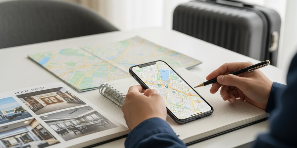 Como escolher hotéis bem localizados sem pagar mais por isso