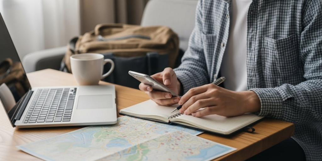 Como planejar uma viagem sem estresse do início ao fim